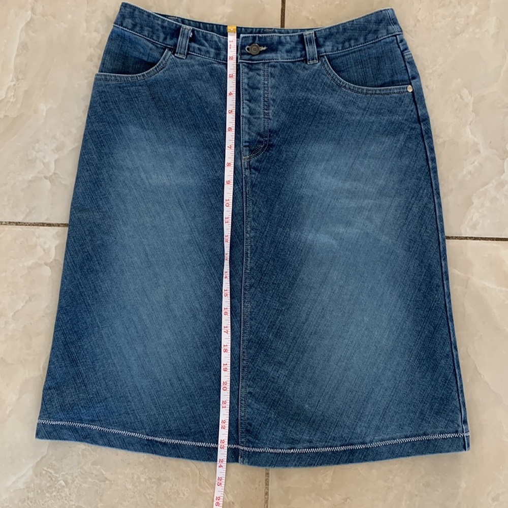 MIDI Denim Skirt - Picture 7 of 10